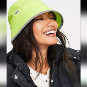 NWT $34 RAINS Nylon Bucket Hat UNISEX
